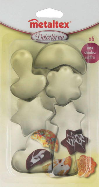 LINZER KISZÚRÓ - fém (12/2/22,7cm) - Metaltex