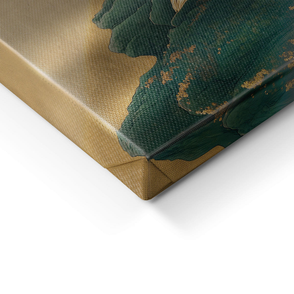 LEINWANDBILD orientalisch 70/100 cm  - Dunkelgrün/Pink, Basics, Holz/Textil (70/100cm)