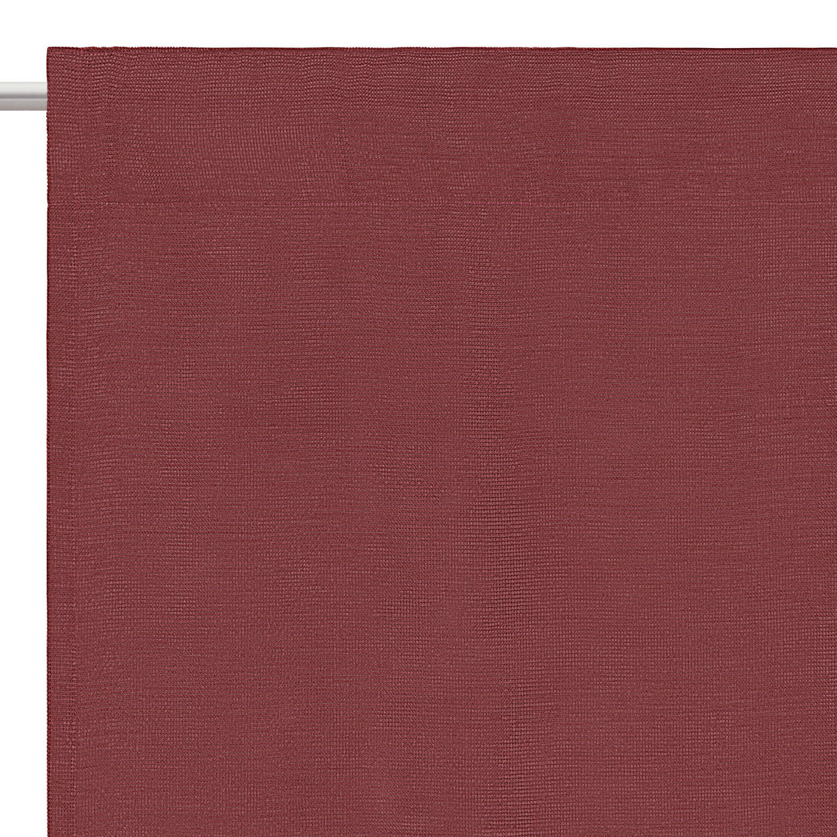 HOTOVÝ ZÁVĚS, neprůsvitné, 140/245 cm - tmavě červená, Konvenční, textil (140/245cm) - Esposa