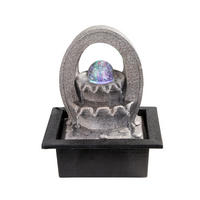 ZIMMERBRUNNEN - Grau, Basics, Kunststoff (21/17,5/25,5cm) - Globo