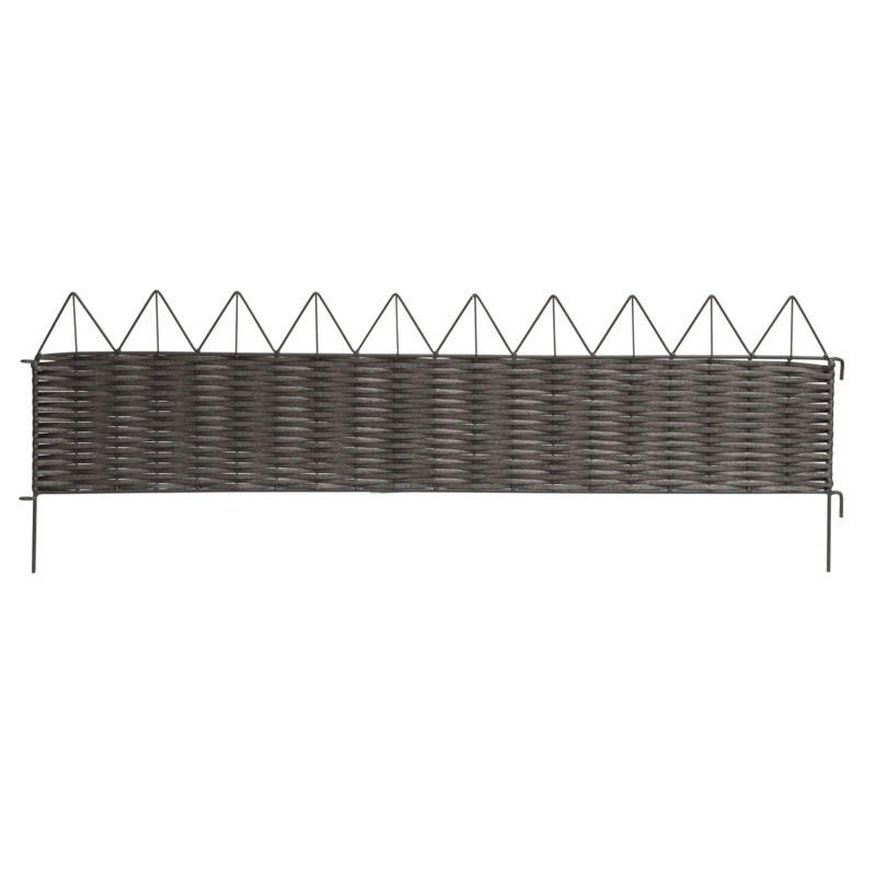 BEETEINFASSUNG - Anthrazit, Basics, Kunststoff (25/35/100cm)