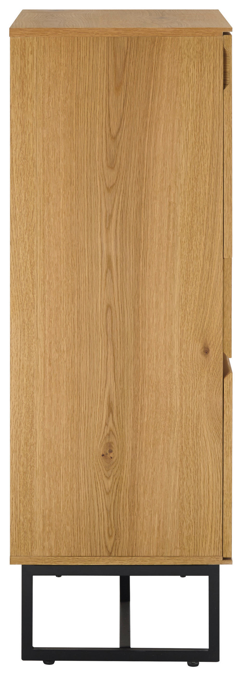 SEKRETÄR   - Schwarz/Naturfarben, MODERN, Holzwerkstoff (75/114/40cm) - Livetastic