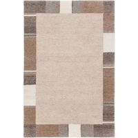 WOLLTEPPICH 250/350 cm Braun, Naturfarben, Beige  - Beige/Braun, Design, Textil (250/350cm) - Cazaris