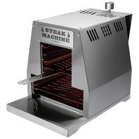 GASGRILL STEAK MACHINE Silberfarben  - Silberfarben, KONVENTIONELL, Metall (43cm)
