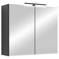 SPIEGELSCHRANK 70/60/20 cm  - Anthrazit, MODERN, Glas/Holzwerkstoff (70/60/20cm) - MID.YOU