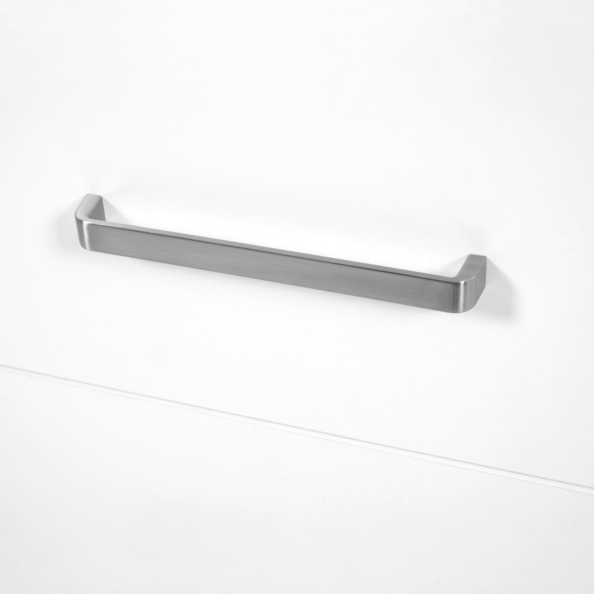 VITRINA 80/205/45 cm   - bijela/srebrne boje, Romantično / ladanjski, staklo/drvni materijal (80/205/45cm)