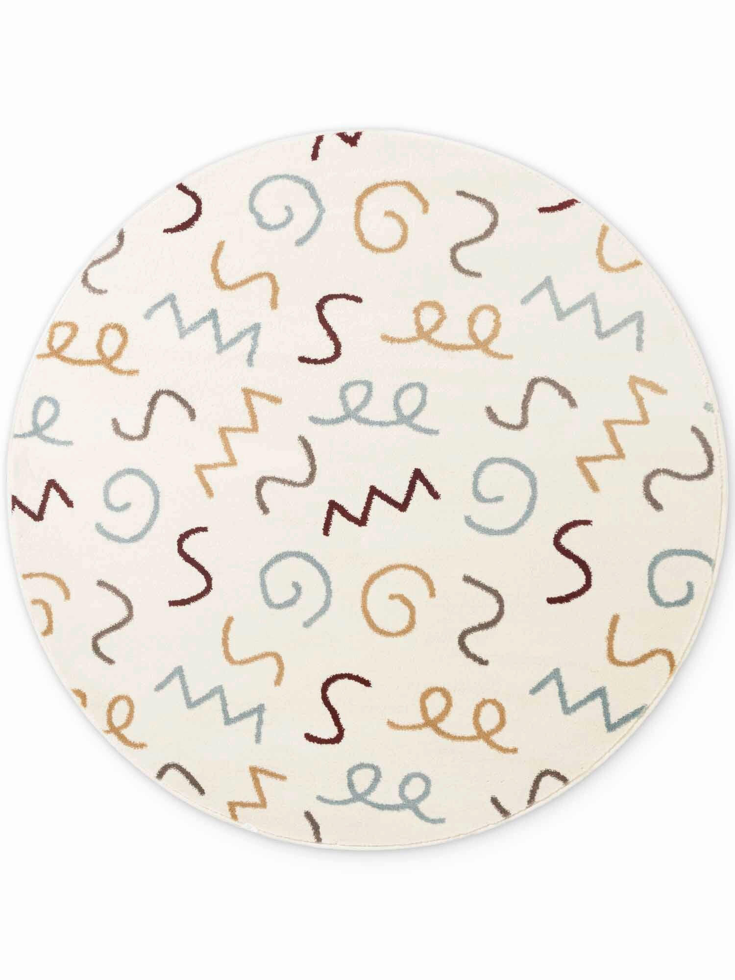 KINDERTEPPICH 160 cm Adventures geometrisch  - Multicolor/Creme, Design, Kunststoff/Textil (160cm) - Hanse Home