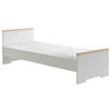 BETT 90/200 cm  in Weiß  - Weiß, MODERN (90/200cm) - MID.YOU