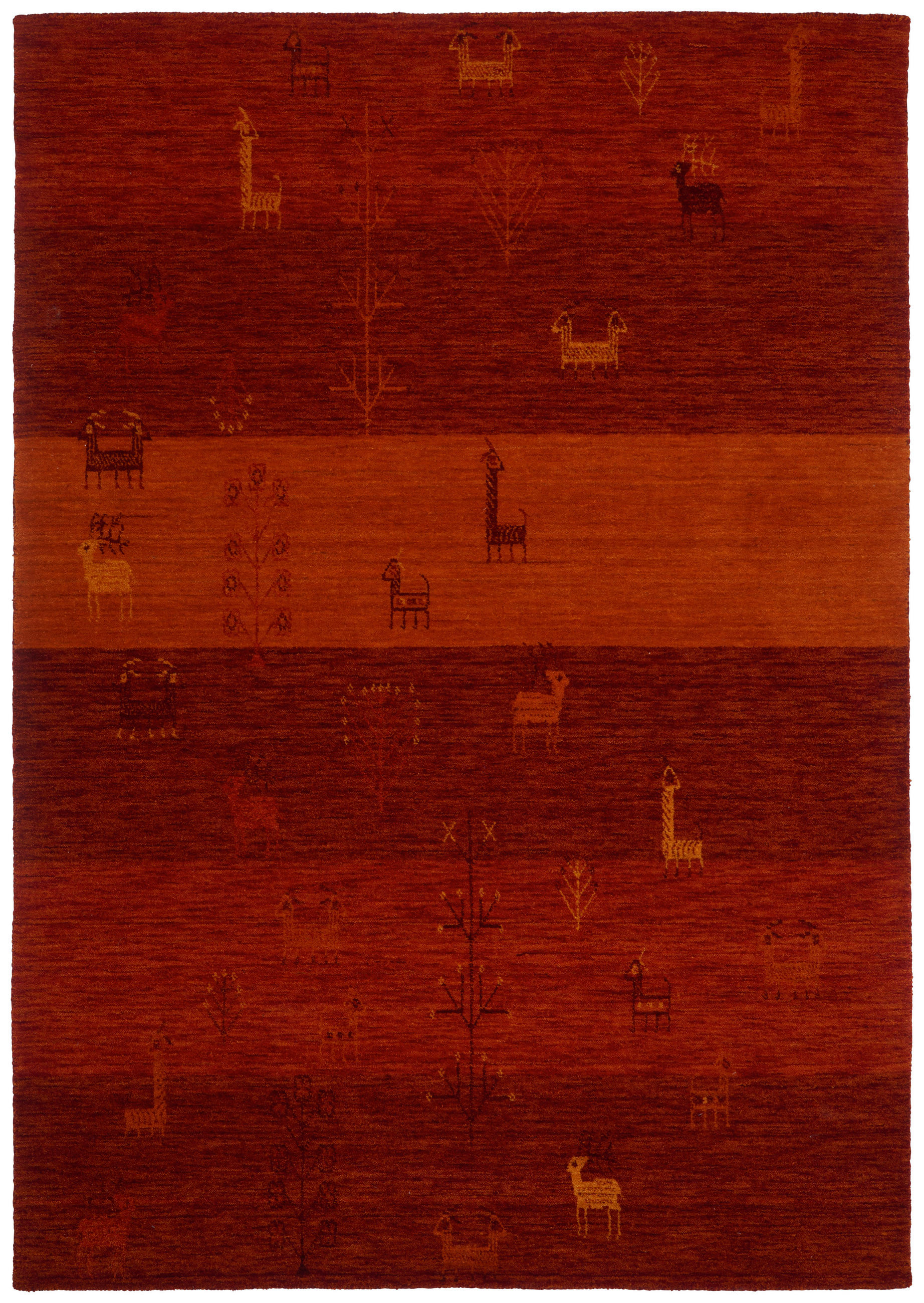 ORIENTTEPPICH 80/300 cm Chasca Rot  - Rot, LIFESTYLE, Textil (80/300cm) - Cazaris