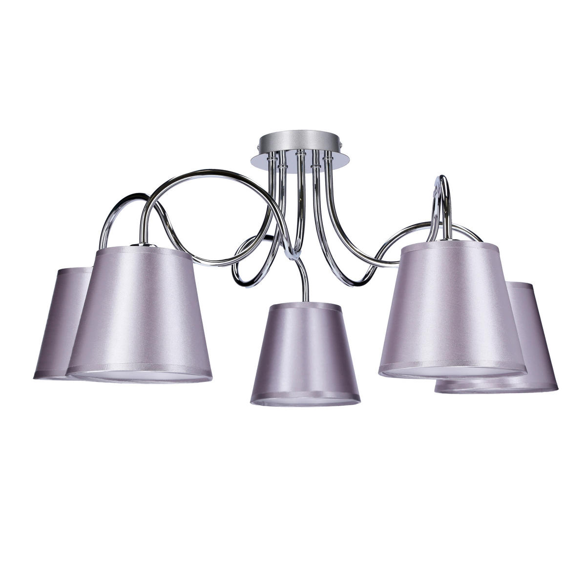 TAKLAMPA Luk 70/70/36 cm  - kromfärg, Klassisk, metall/plast (70/70/36cm)