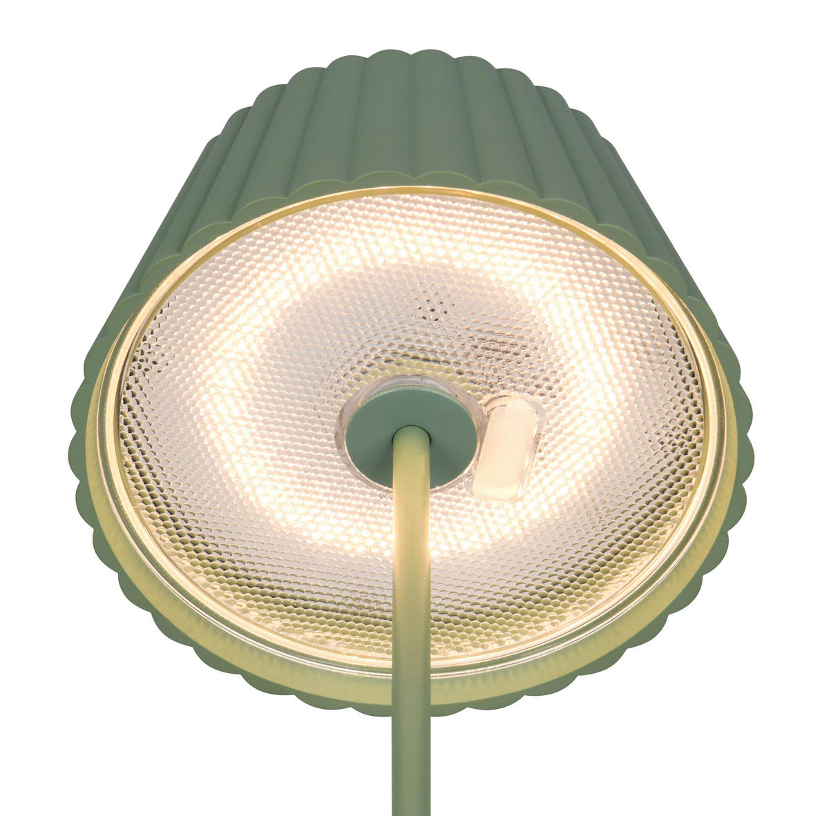 STOLNÍ LAMPA NA BATERIE 13,5/39,1 cm - zelená, Trend, kov (13,5/39,1cm)