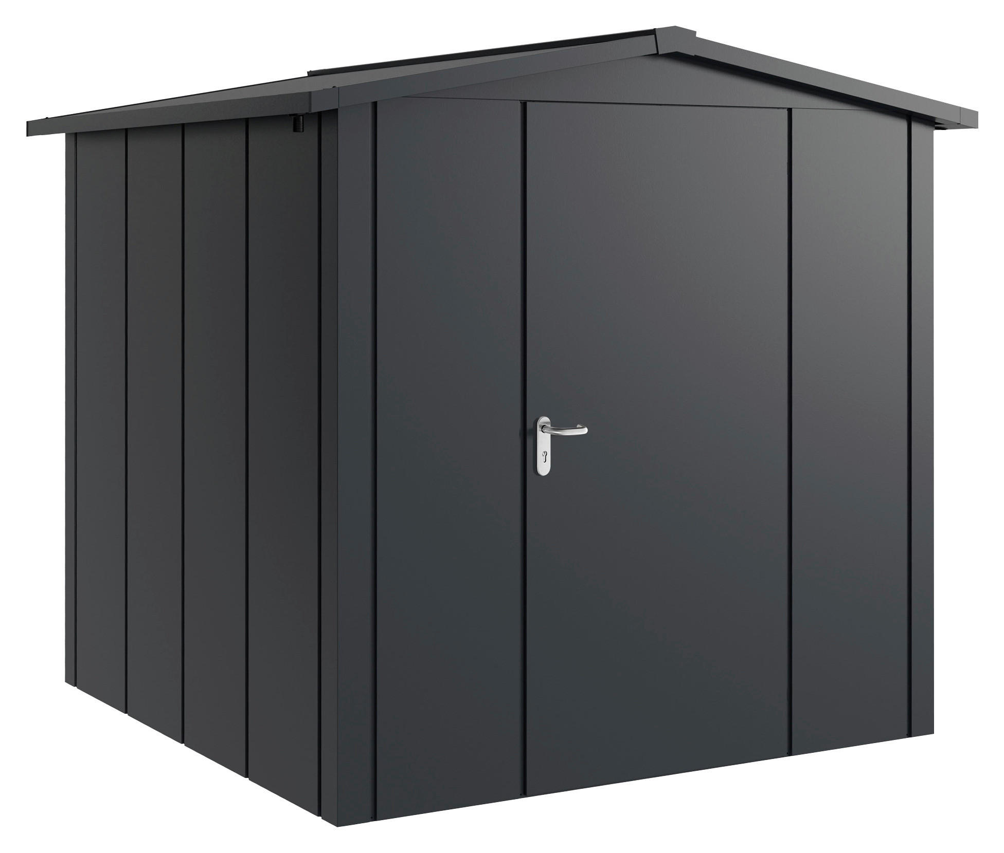 GERÄTEHAUS 237/223/229 cm  - Anthrazit, Basics, Metall (237/223/229cm) - Hörmann