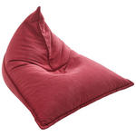 SITZSACK Webstoff Rot 250 L  - Rot, KONVENTIONELL, Textil (98/80/125cm) - Xora