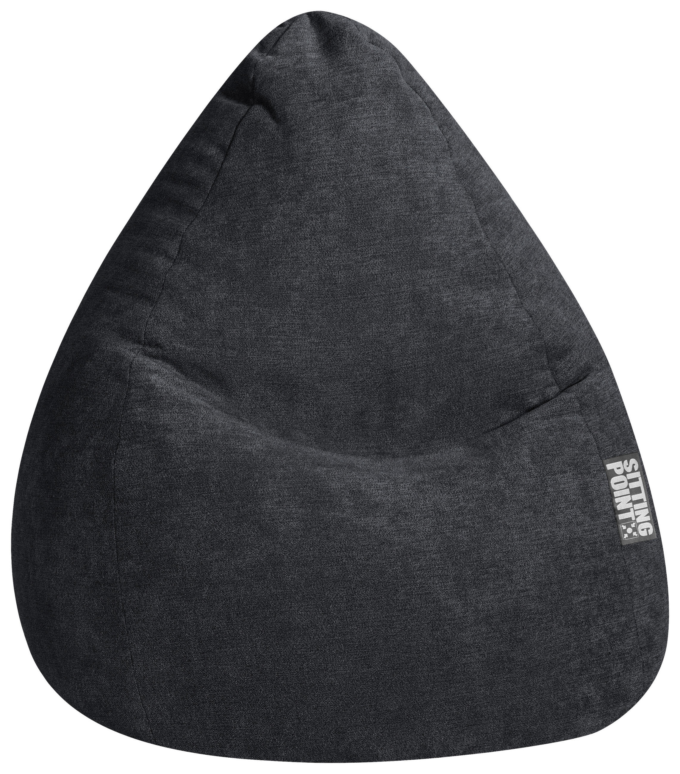 SITZSACK 220 l  - Schwarz, MODERN, Textil (70/110cm)