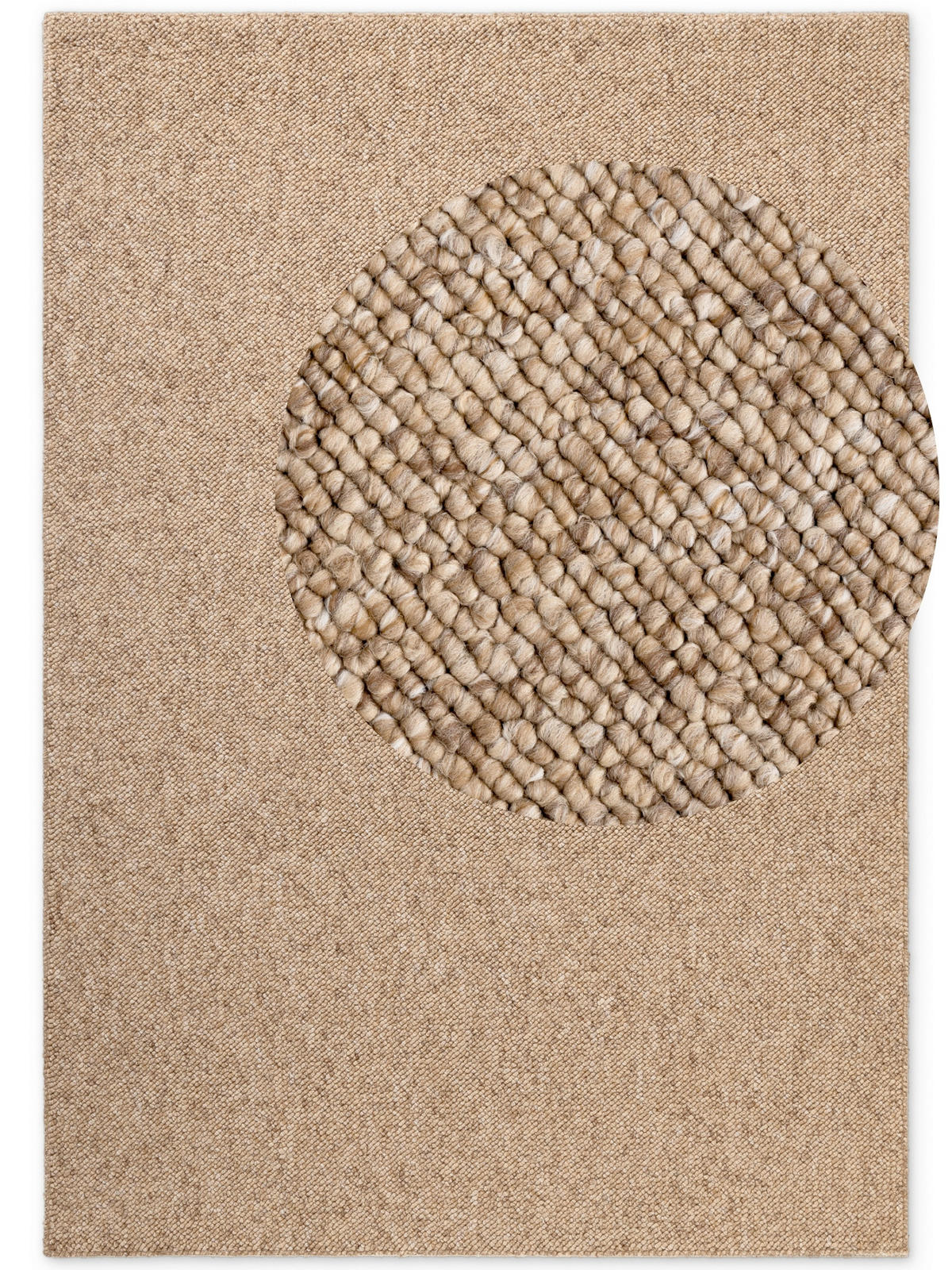 TUFTTEPPICH 120/170 cm Rocco Hellbraun  - Hellbraun, Basics, Kunststoff (120/170cm) - Elle Decoration