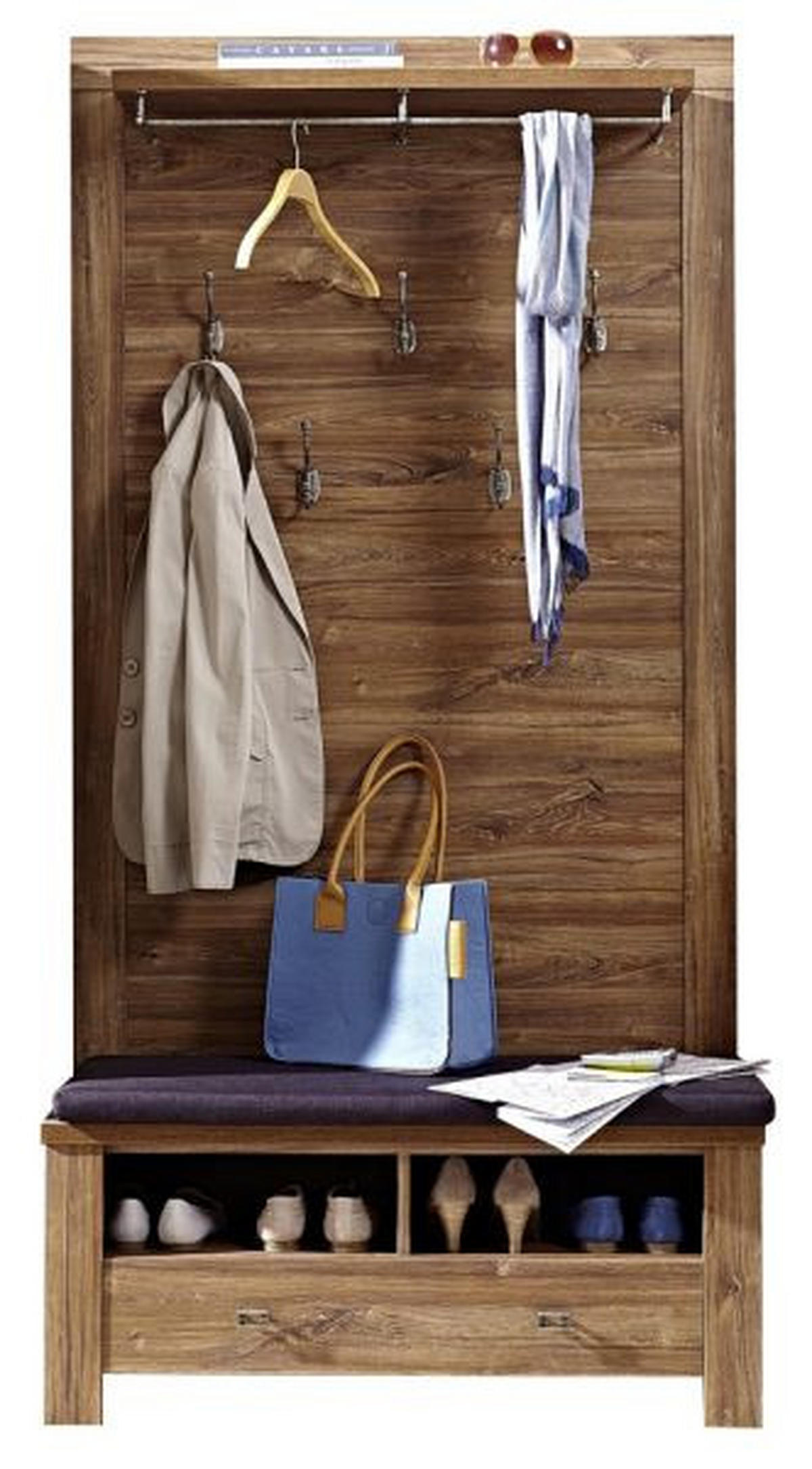 Panou Cuier 100/158/25 cm  - culoare lemn acacia, Lifestyle, material pe bază de lemn (100/158/25cm) - Landscape