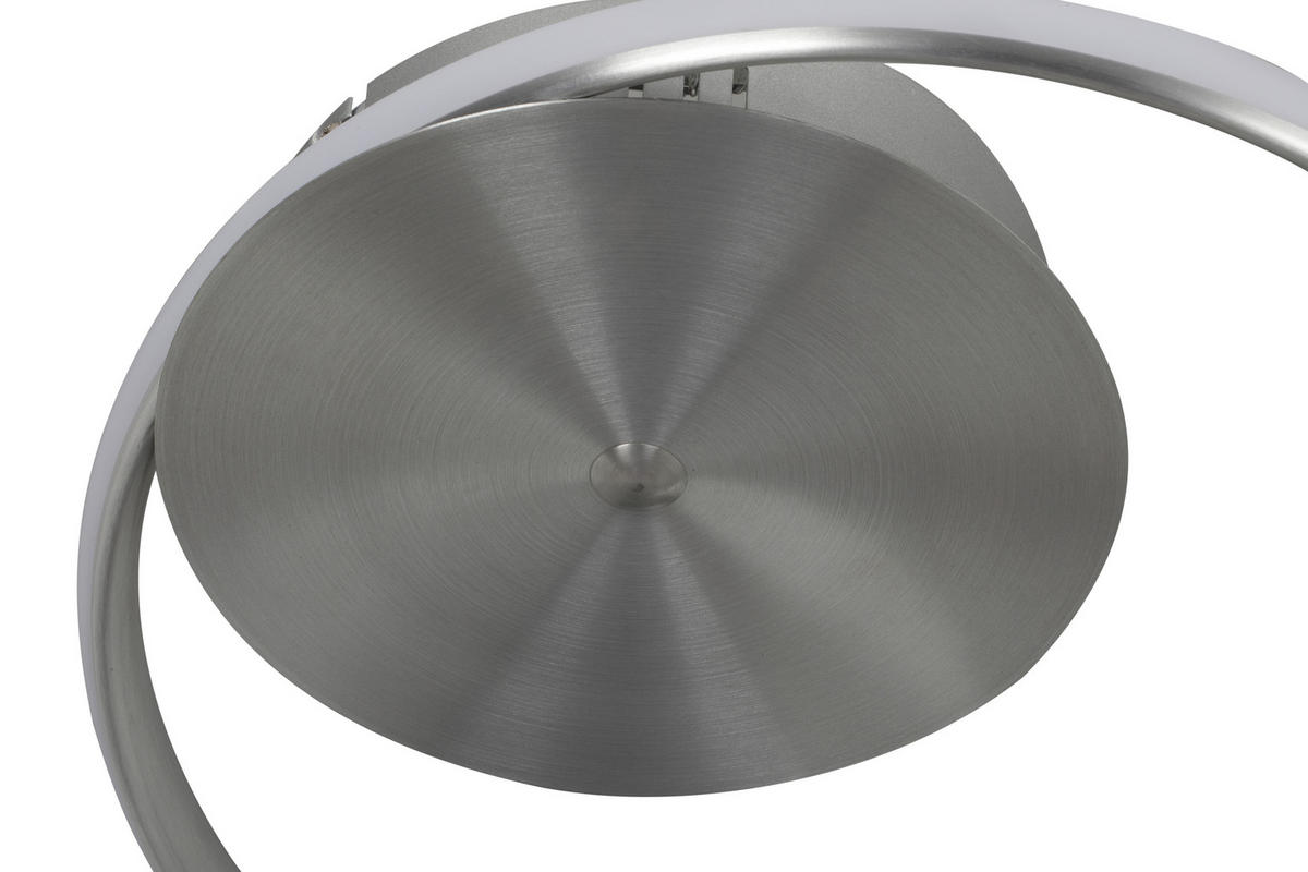 LED-TAKLAMPA 43 W 56/24 cm  - vit/silver, Design, metall/plast (56/24cm) - Ambiente