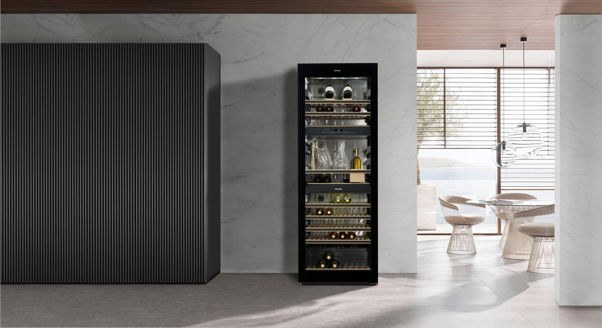 EINBAUBACKOFEN H 7364 BP  - Edelstahlfarben, Basics, Glas/Metall (59,5/59,6/56,9cm) - Miele