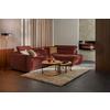 ECKSOFA in Chenille Rostfarben  284/205 cm  - Rostfarben/Schwarz, Design, Kunststoff/Textil (284/205cm) - Xora