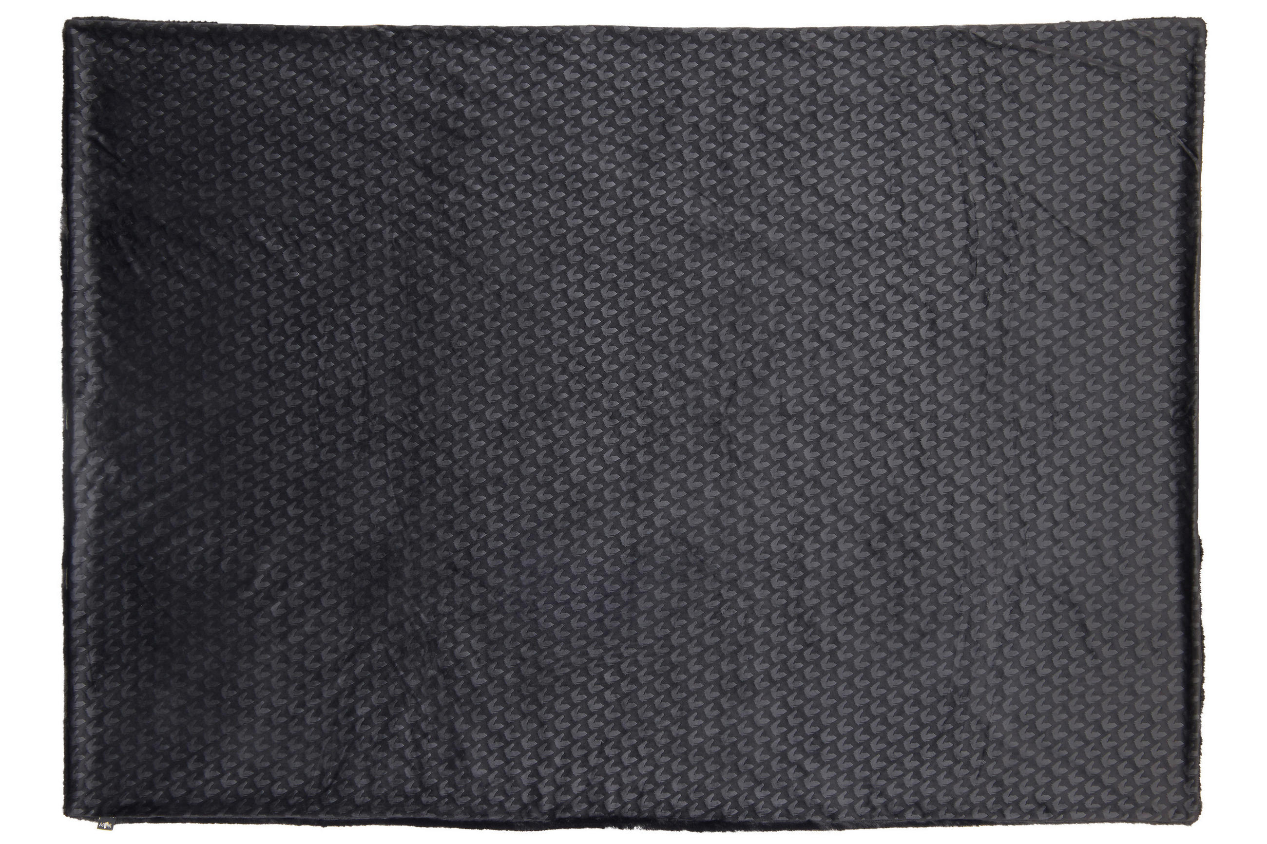 FELLDECKE Marcel.Remus.Design-Felantix schwarz 140/200 cm  - Schwarz, Design, Textil (140/200cm)