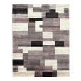 WEBTEPPICH 80/150 cm  - Flieder/Grau, KONVENTIONELL, Textil (80/150cm) - Novel