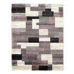 WEBTEPPICH  - Flieder/Grau, KONVENTIONELL, Textil (160/230cm) - Novel
