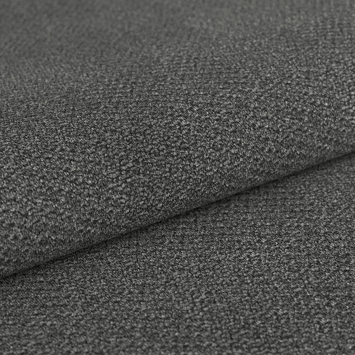 HÖRNSOFFA i velour mörkgrå  - mörkgrå/svart, Romantik / Lanthus, metall/textil (289/228cm) - MID.YOU