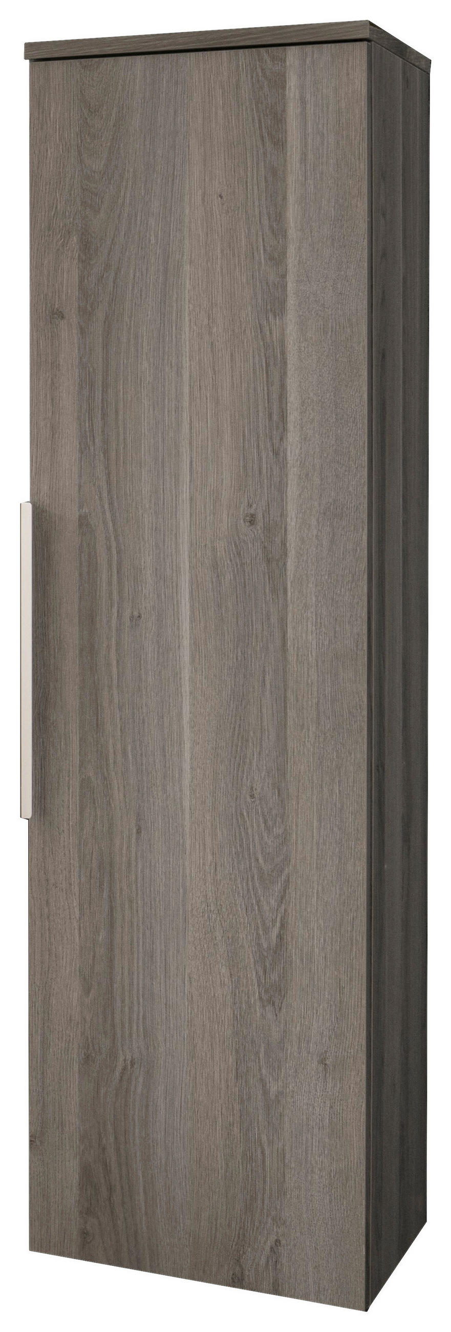 MIDISCHRANK 30/113,6/32,5 cm  - Alufarben/Grau, KONVENTIONELL, Glas/Holzwerkstoff (30/113,6/32,5cm) - Novel