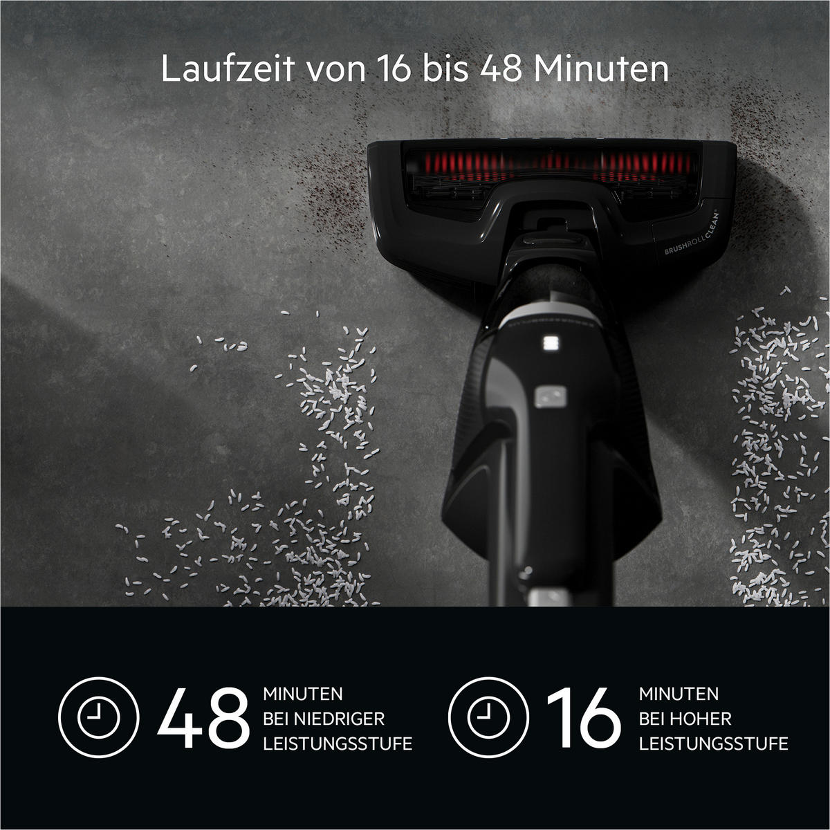 AKKU-HANDSTAUBSAUGER  - Schwarz, Basics, Kunststoff (26,5/107/15,5cm) - AEG