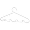 WANDGARDEROBE - Weiß, Basics, Metall (39/18/4cm)