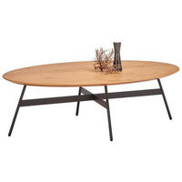 COUCHTISCH in Holz, Metall 116/70/35 cm  - Eichefarben/Anthrazit, Design, Holz/Metall (116/70/35cm) - Venjakob