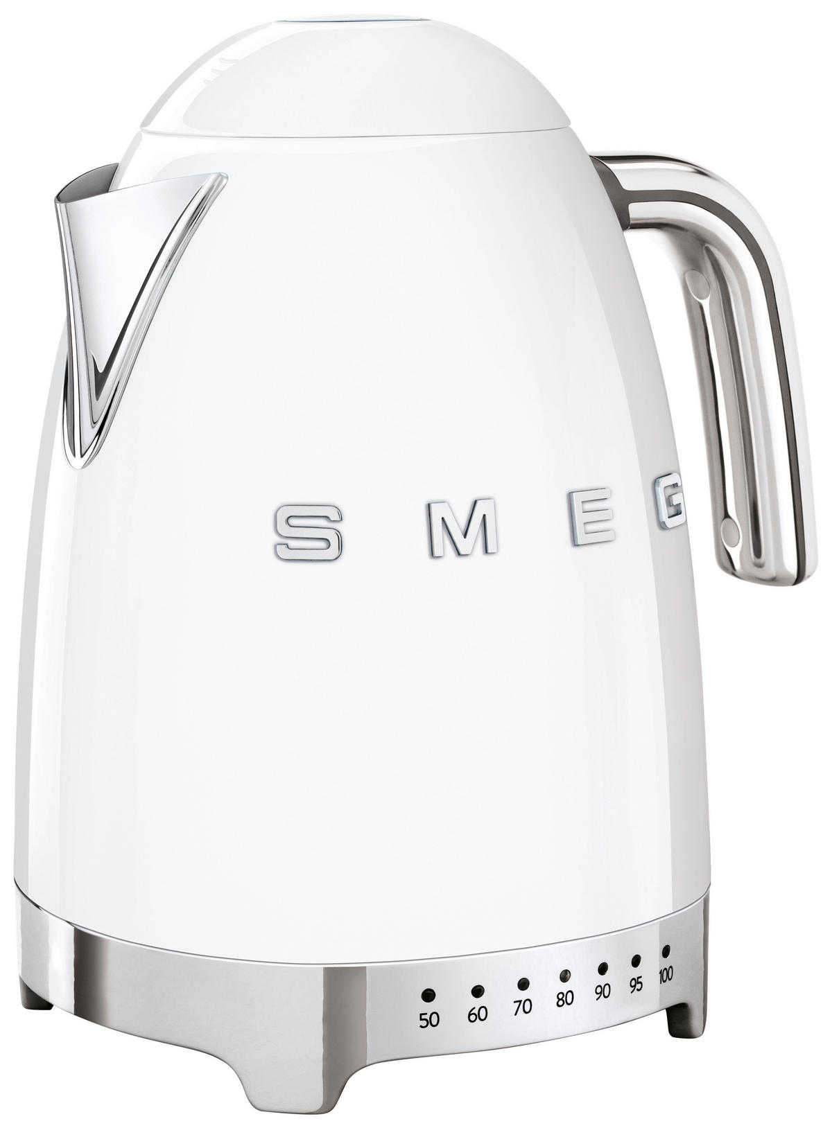 WASSERKOCHER 1.7 l  - Weiss, Basics, Metall (22,6/24,8/17,1cm) - SMEG
