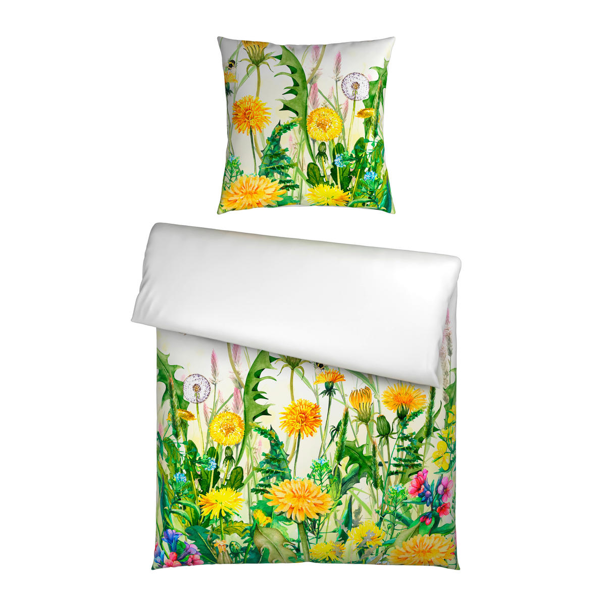 WENDEBETTWÄSCHE Satin 135/200 cm  - Multicolor, Textil (135/200cm) - Esposa