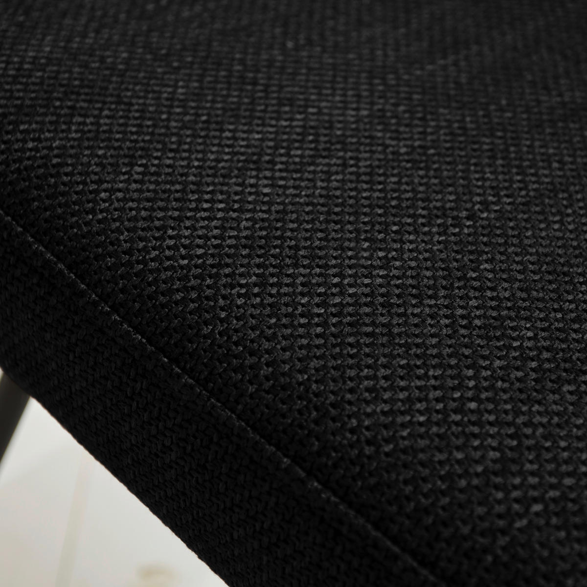 ŽIDLE S PODRUČKAMI, tkaná látka, černá - černá, Moderní, kov/textil (60/88/63,5cm) - MID.YOU