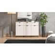 SIDEBOARD  in 138/90,5/40 cm  - Kaschmir/Schwarz, Basics, Holzwerkstoff/Metall (138/90,5/40cm) - Carryhome