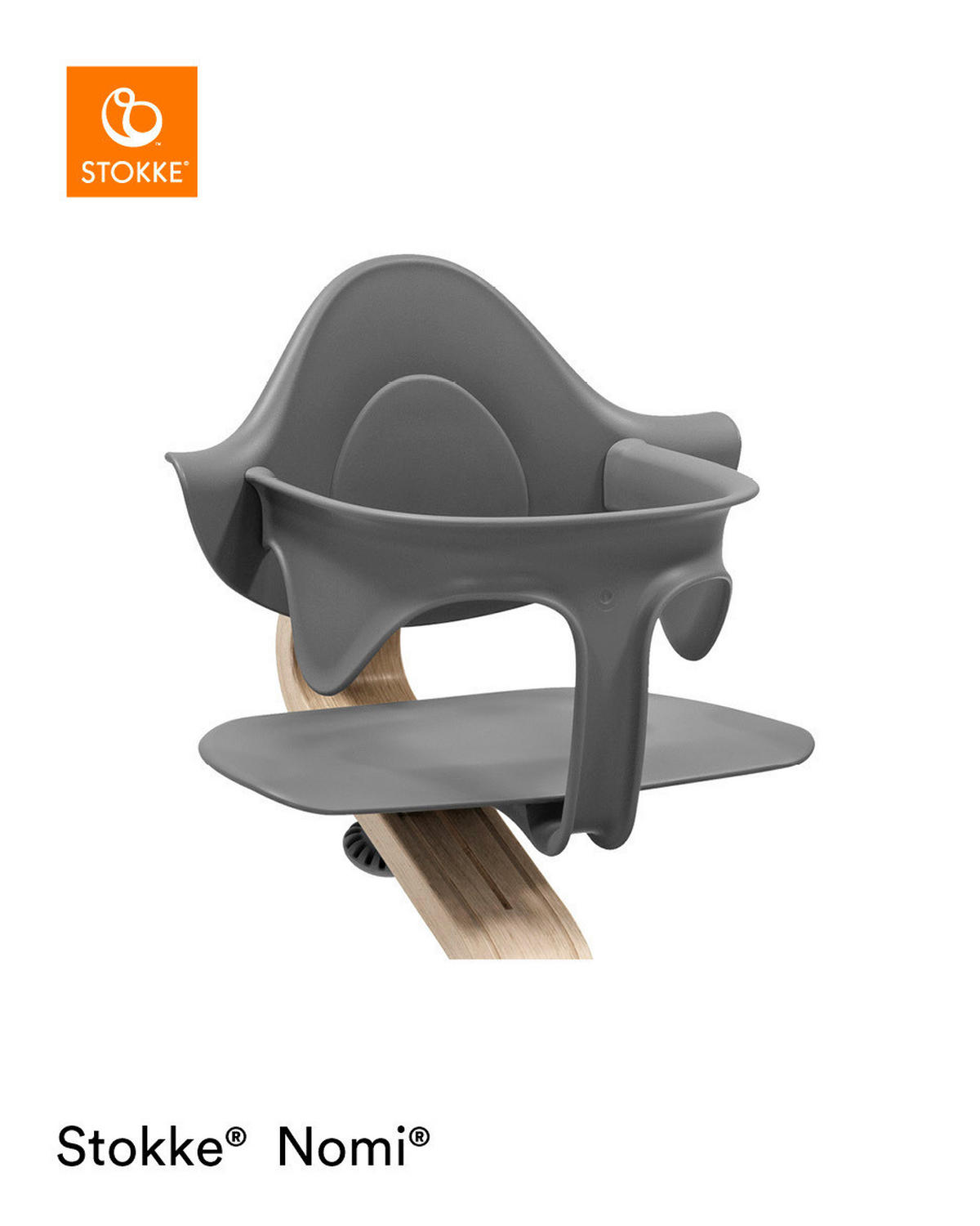 BABY SET Nomi  - Hellgrau/Grau, Basics, Kunststoff (22/23/29cm) - Stokke