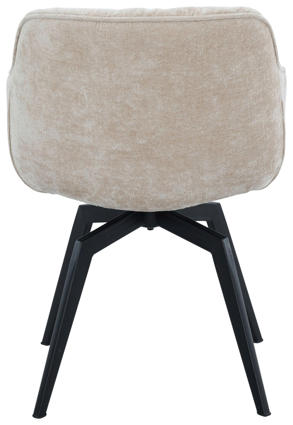 KAROSSZÉK fekete, bézs  - bézs/fekete, Modern, textil/fém (59,5/84/63,5cm) - Livetastic