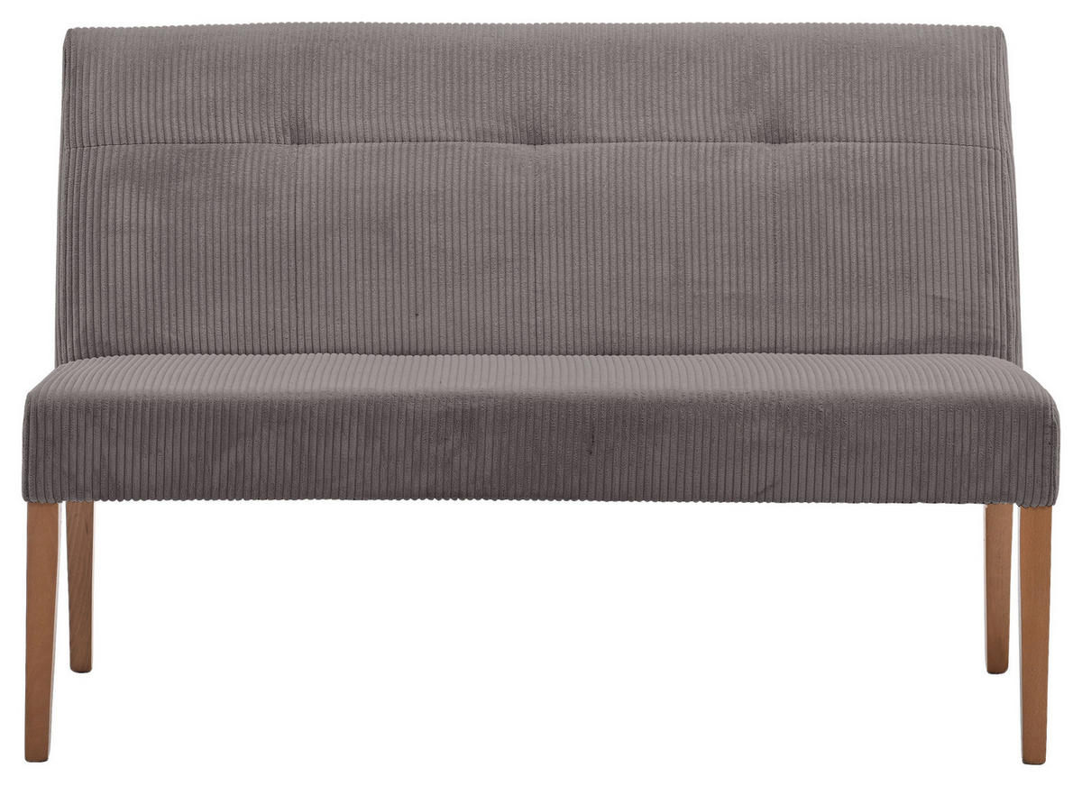 SITZBANK 140/92/66 cm  in Braun, Buchefarben  - Buchefarben/Braun, KONVENTIONELL, Holz/Textil (140/92/66cm) - home24