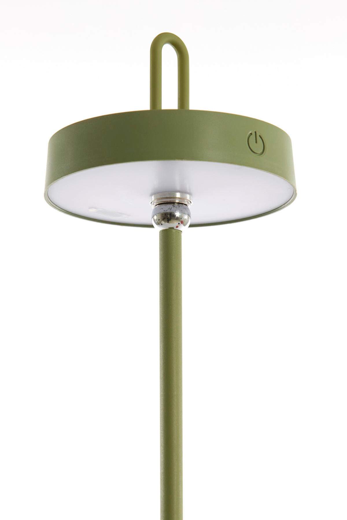 LED-TISCHLEUCHTE 13/47 cm   - Olivgrün, Trend, Kunststoff/Metall (13/47cm) - Light & Living