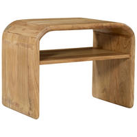 BEISTELLTISCH 40/35/55 cm Akazie vollmassiv Akaziefarben rechteckig  - Akaziefarben, Design, Holz (40/35/55cm) - Livetastic