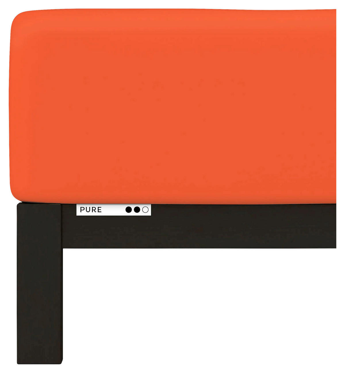 BOXSPRING-SPANNLEINTUCH 90-100/190-220 cm Jersey  - Rot, Basics, Textil (90-100/190-220cm) - Schlafgut
