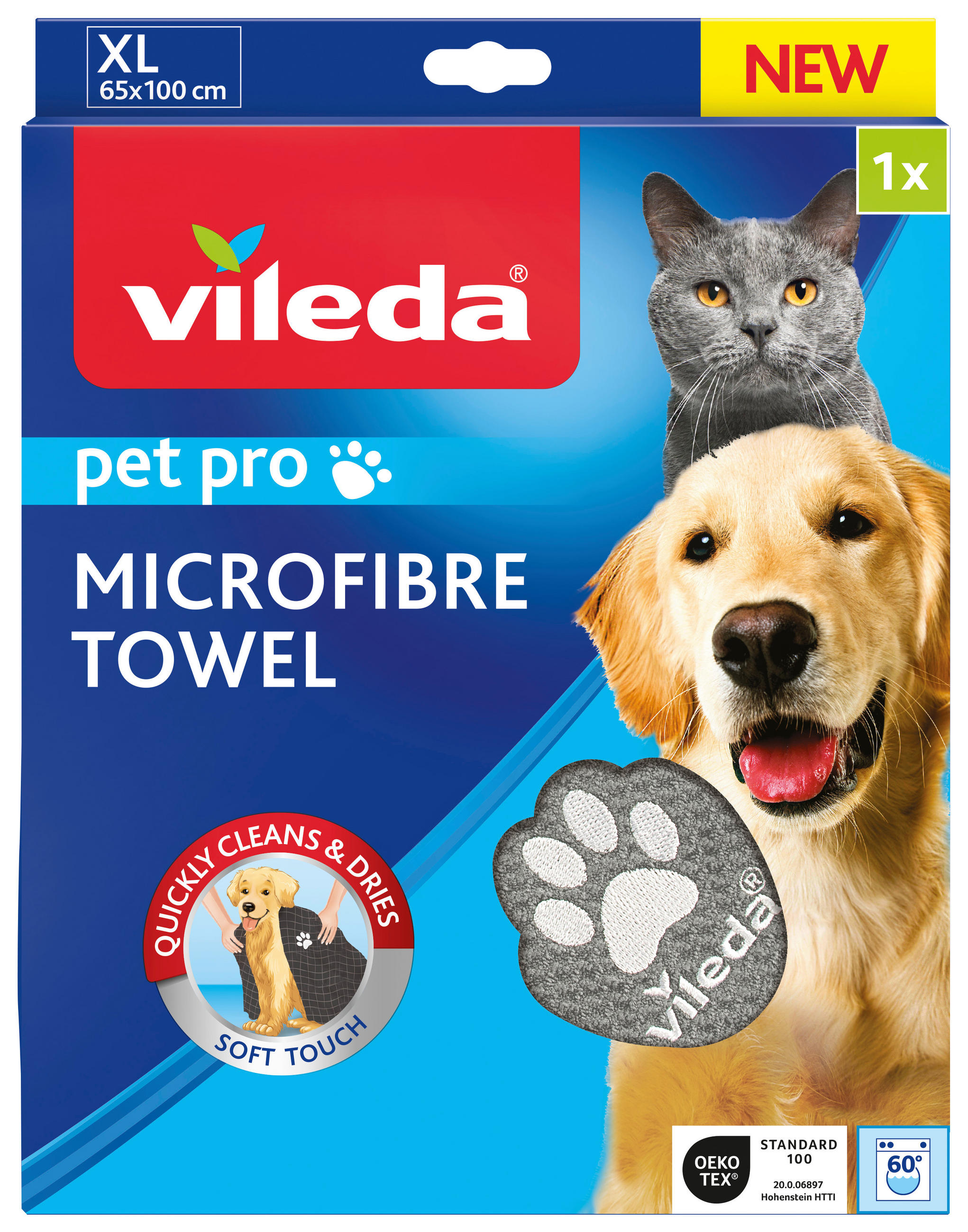 Lavetă Din Microfibră - Basics (65/100cm) - Vileda