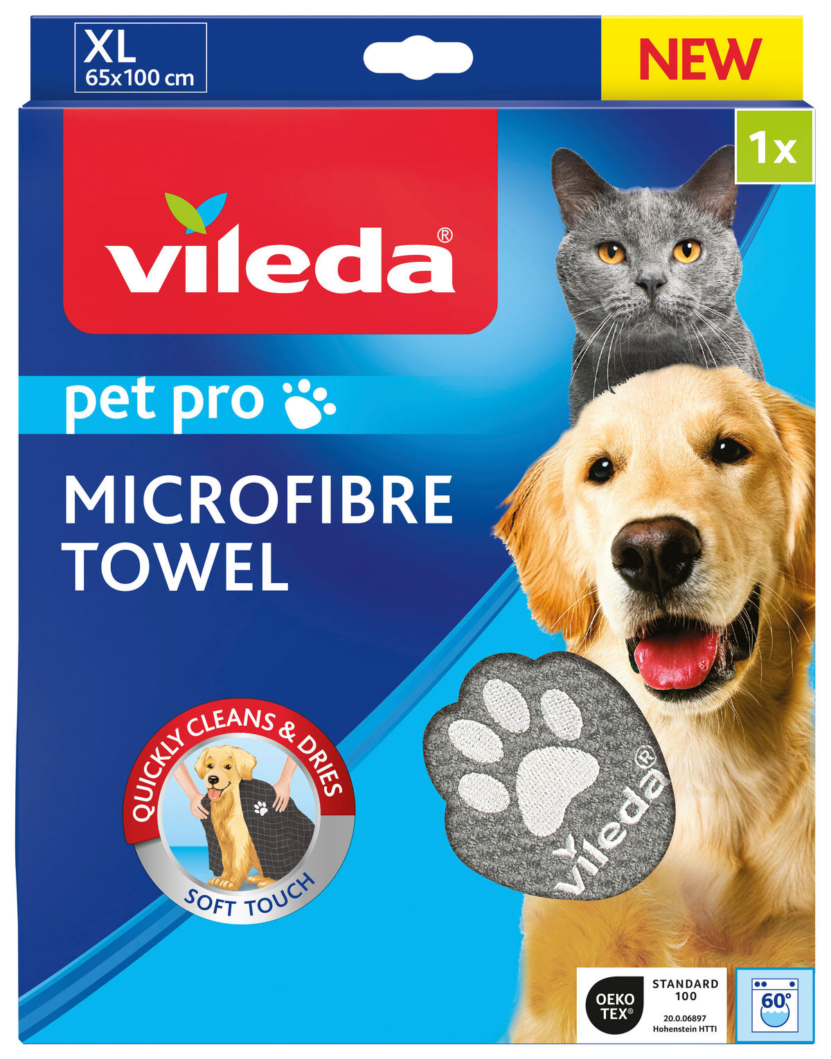 Lavetă Din Microfibră - Basics (65/100cm) - Vileda