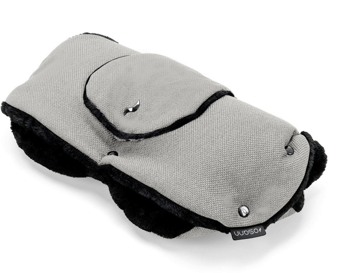 HANDMUFF Cloud  - Hellgrau/Schwarz, Basics, Textil (7/27/47cm) - Osann