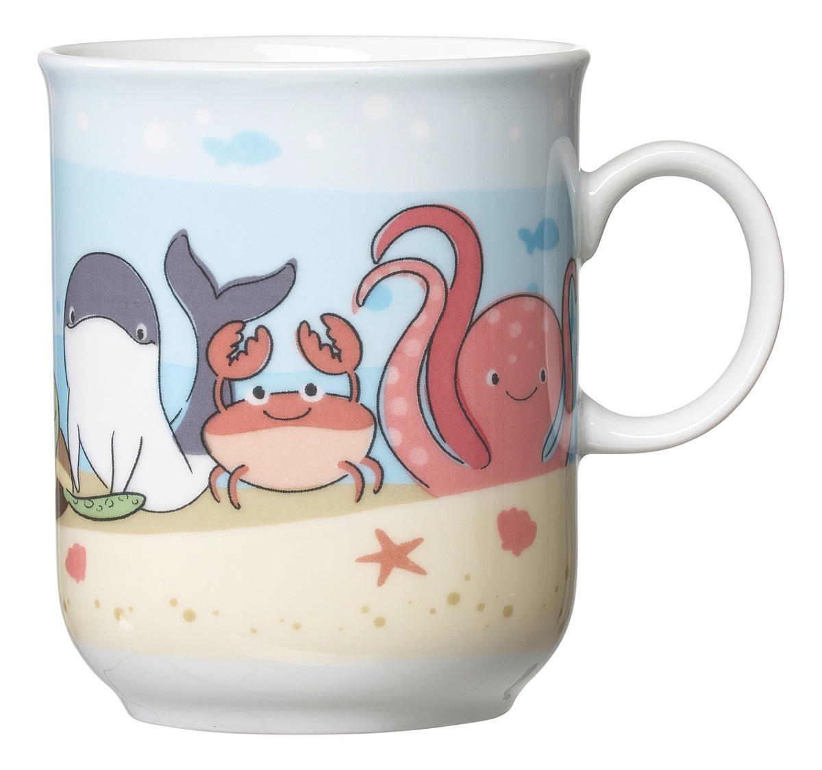 KINDERBECHER Unterwasserwelt  - Multicolor, KONVENTIONELL, Keramik (11/8/9cm) - Ritzenhoff Breker