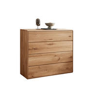 KOMMODE , 100/91/40 cm, 4 Schublade(n)  - Wildeiche, Design, Holz (100/91/40cm) - Livetastic