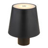 NAMIZNA SVETILKA ZA POLNJENJE        10,6/13 cm       - črna/opal, Trend, kovina/umetna masa (10,6/13cm) - Globo