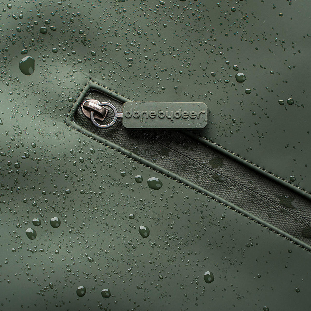 WICKELTASCHE  - Dunkelgrün, Basics, Kunststoff/Textil (40,0/15/45cm)