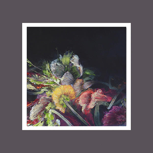 BILD Blumen 50/50 cm  - Multicolor, Basics, Holzwerkstoff/Kunststoff (50/50cm) - Wiedemann