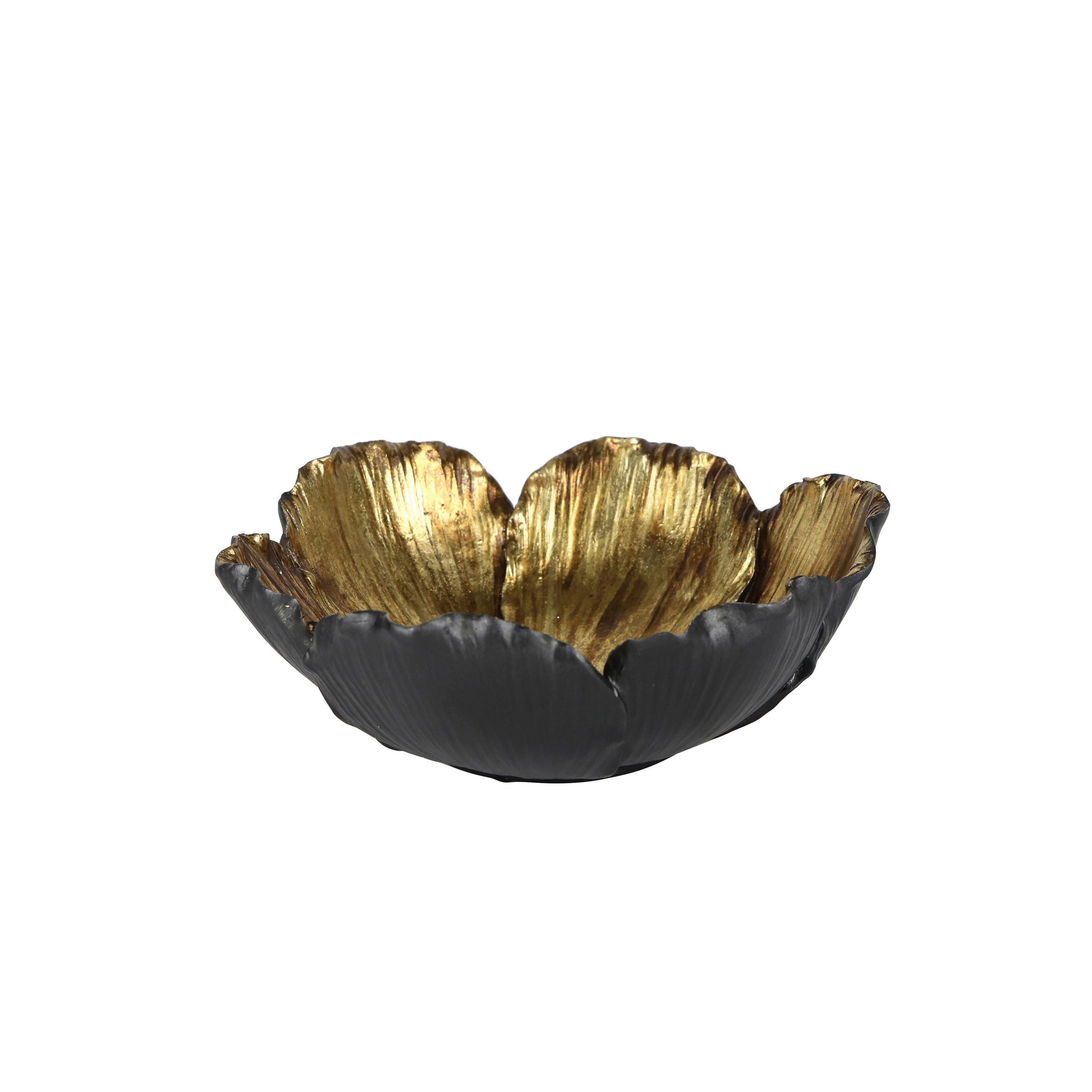 UKRASNA ČINIJA     23,8/25,4/9,5 cm         - zlatna/crna, Trendi, plastika (23,8/25,4/9,5cm) - Ambia Home